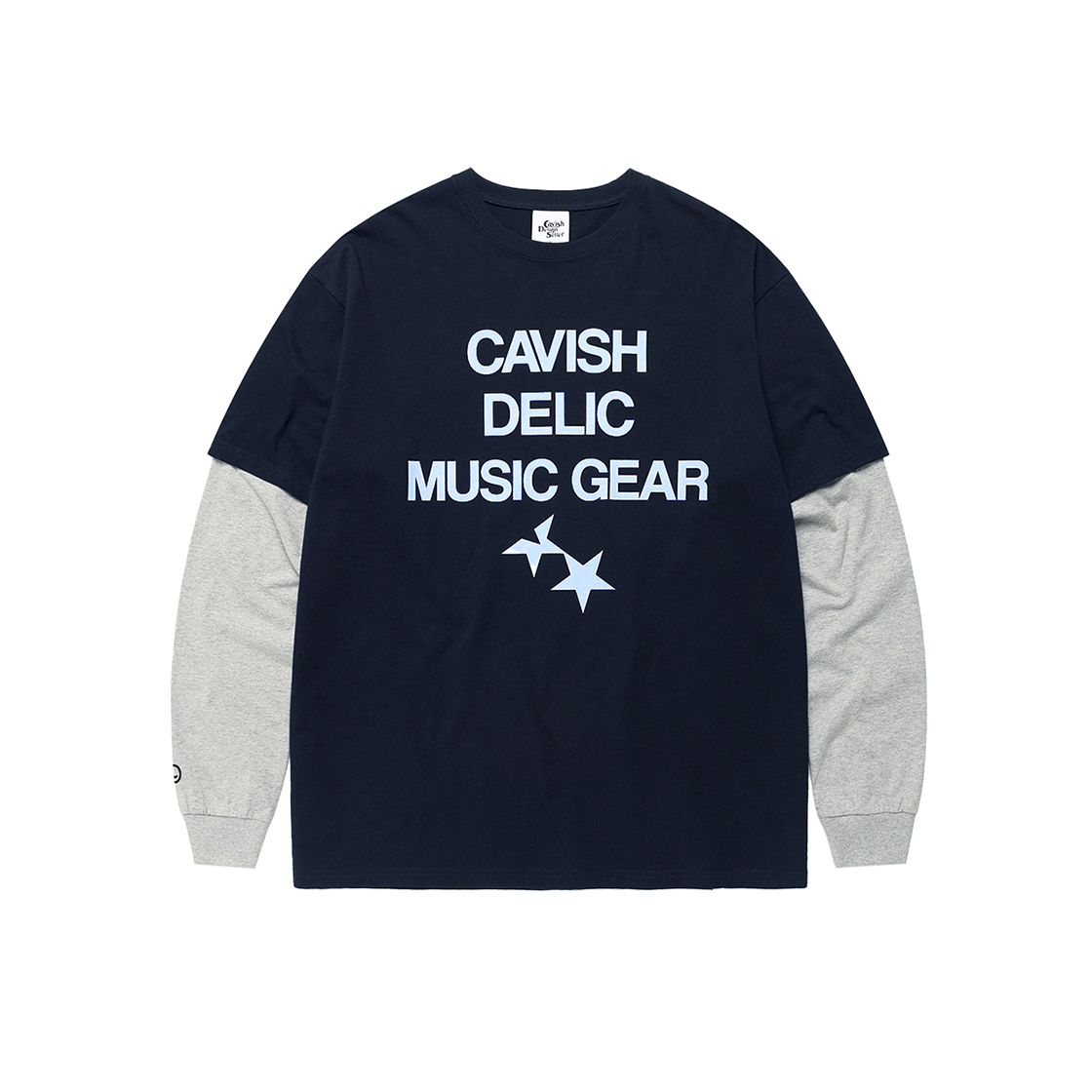 CV2FSUT579ANV CAVISH Delic Layered LS T-Shirt Navy