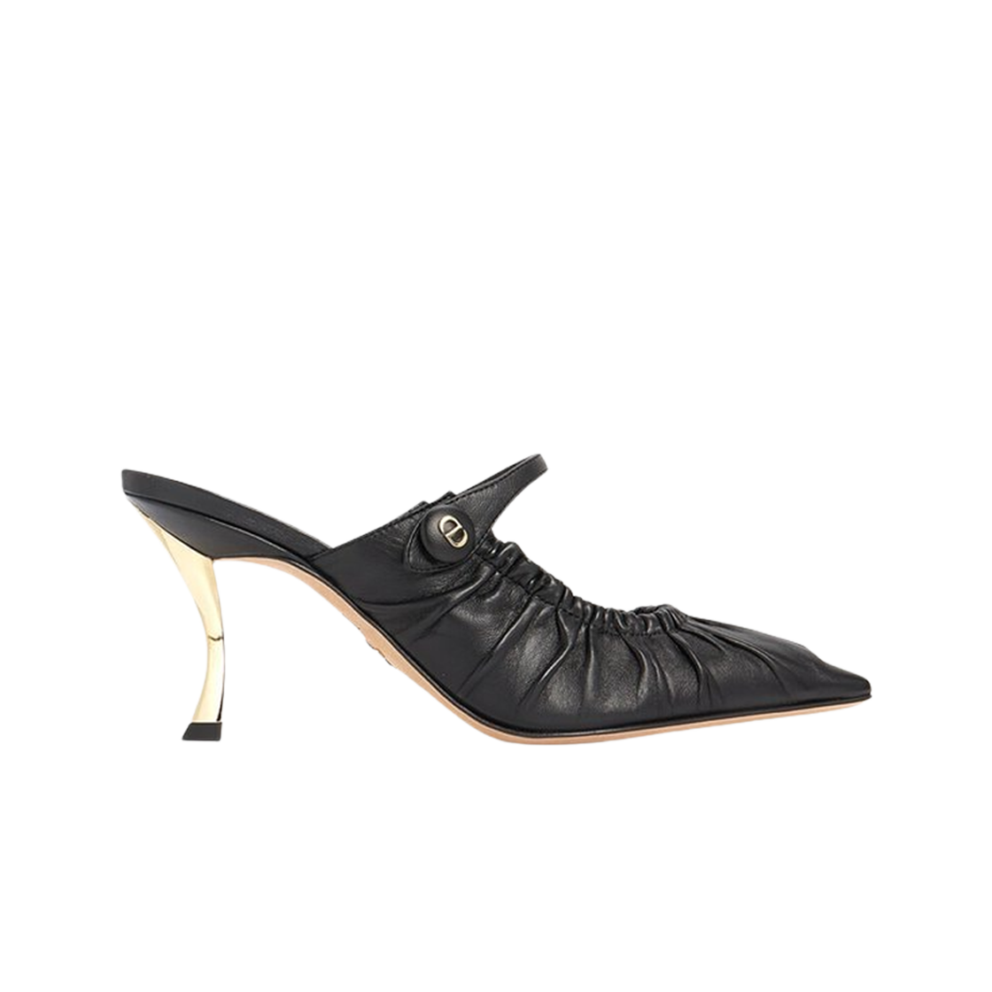 KCV001LAB-900 (W) Dior D Fame Mule Heeled Black
