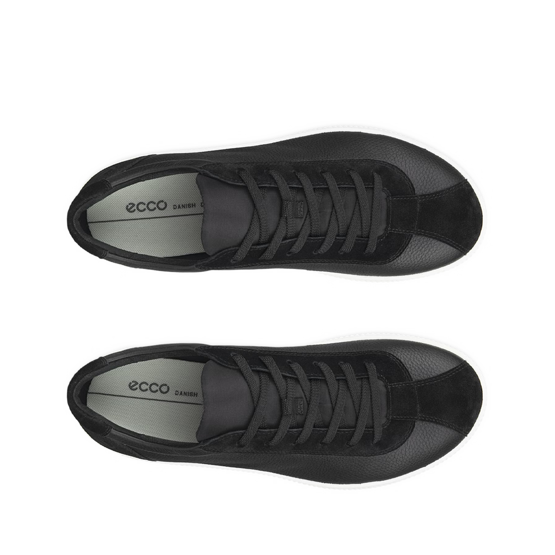 에코 소프트 제로 레더 트레이너 블랙(Ecco Soft Zero Leather Trainer Black) - 2