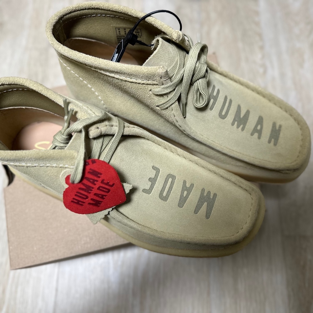 Clarks x Human Made Wallabee Made Beige 착용 스타일