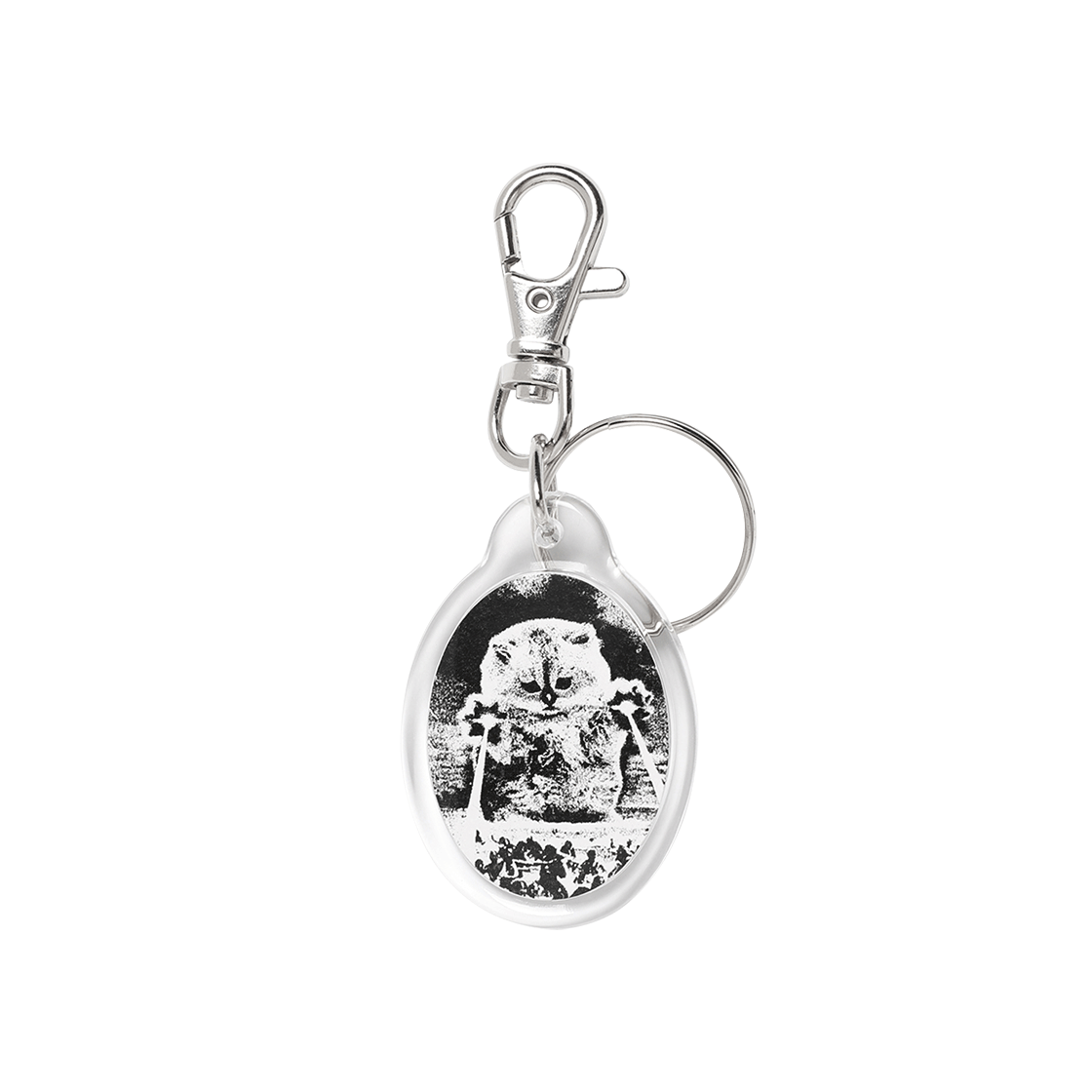 CV2FSUAB62ACL CAVISH Invader Keyring Clear