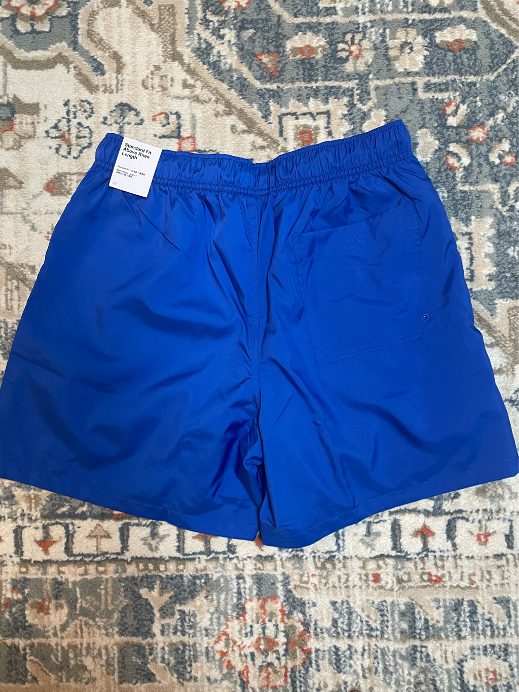 Nike Club Woven Flow Shorts Game Royal - Asia 착용 스타일 - 2