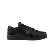 Prada Downtown Leather Sneakers Black