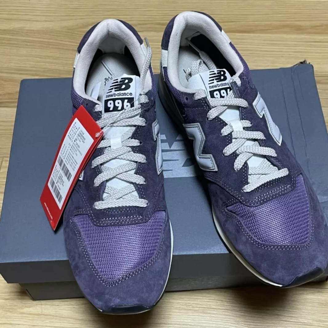 New Balance 996 Purple 착용 스타일