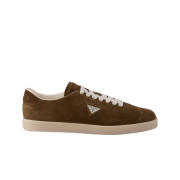 Prada Lane Suede Sneakers Light Brown