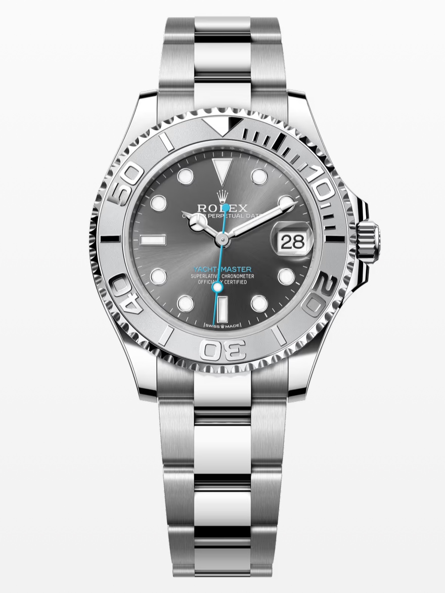 Rolex Yacht-Master 40mm 126622 Slate Oyster 착용 스타일 - 4