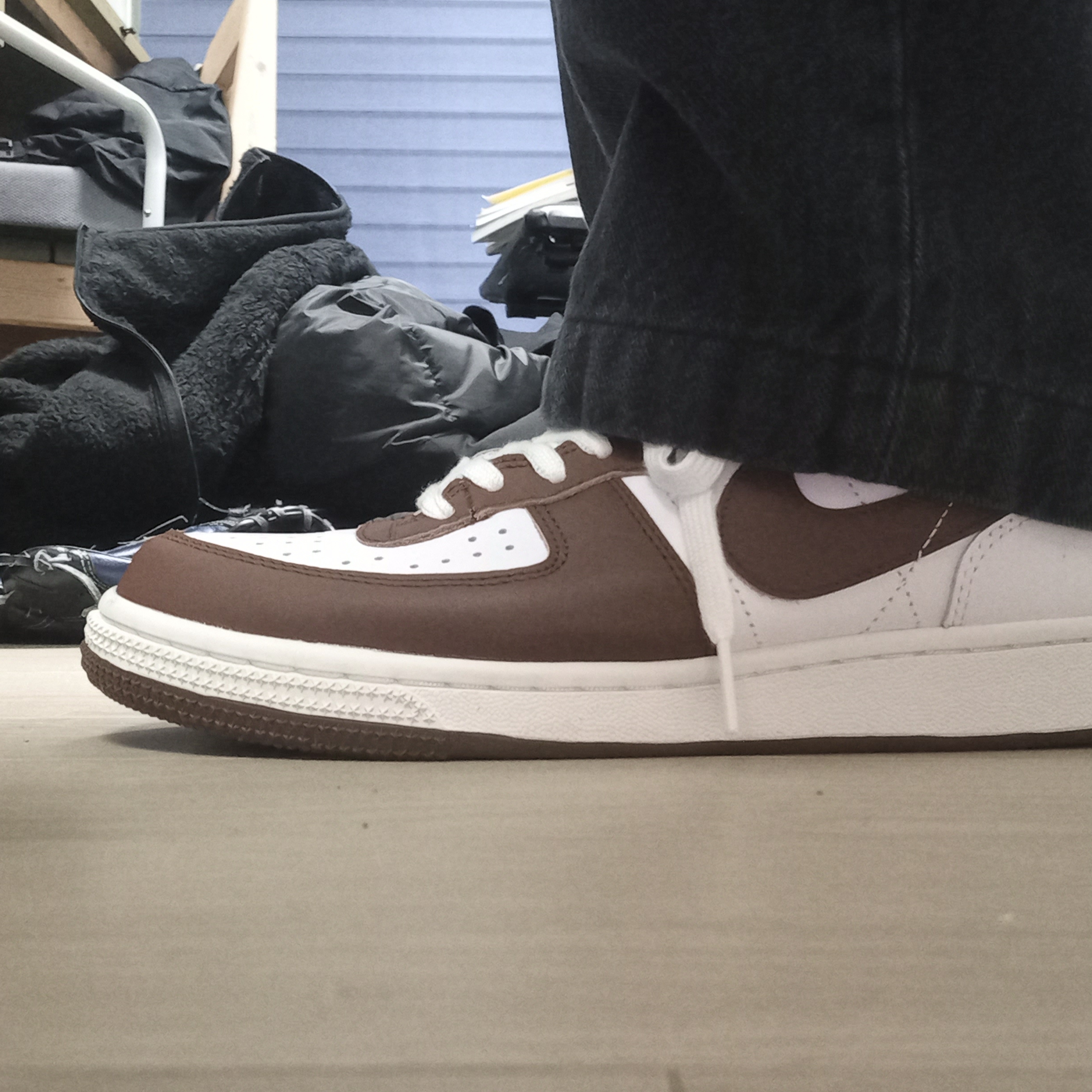 Nike Terminator High White Cacao Wow 착용 스타일 - 2