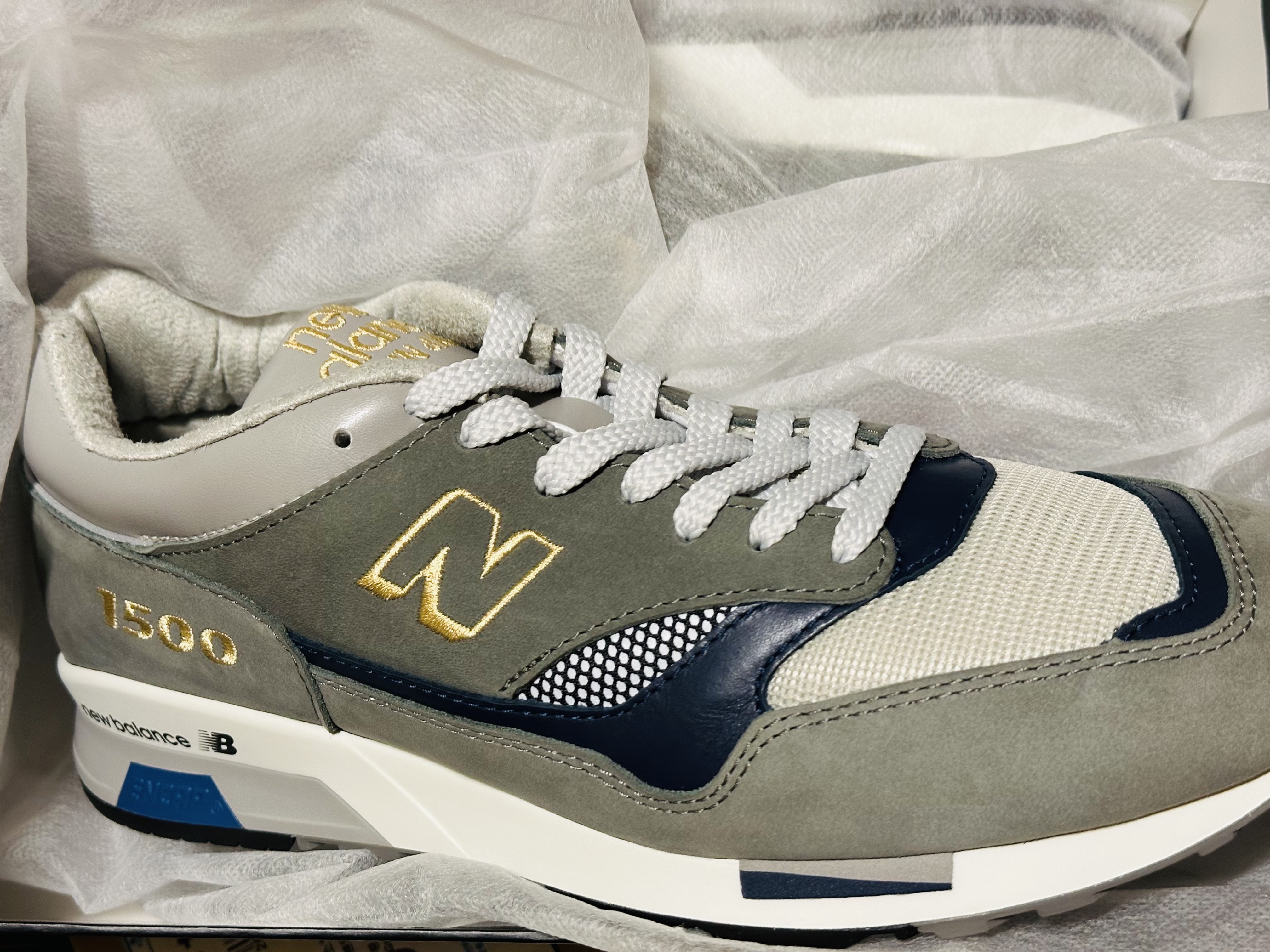 New Balance 1500 Made in JP 35th Anniversary Grey White 착용 스타일 - 2