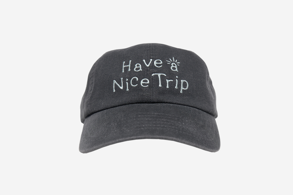 HELLO■Have a Nice Trip Ball Cap_Cinnamon Brown■送料込 HELLO□Have a Nice Trip Logo 6Panel Cap□送料込 (Hello