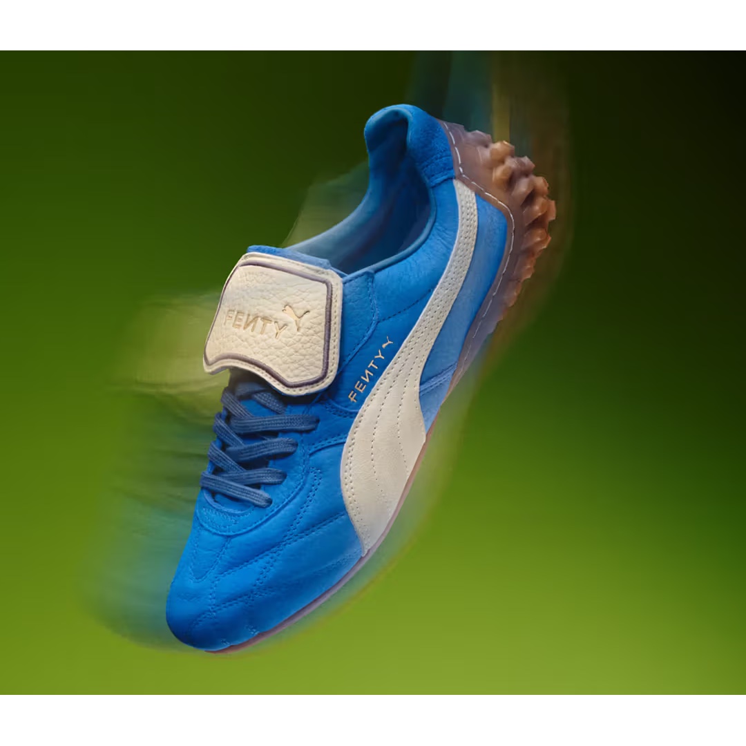 Puma x Fenty Avanti LS Stitched Lime Sheen Pumpkin Pie, Puma x Fenty Avanti LS Stitched Pumpkin Pie Pinktastic 착용 스타일 - 4