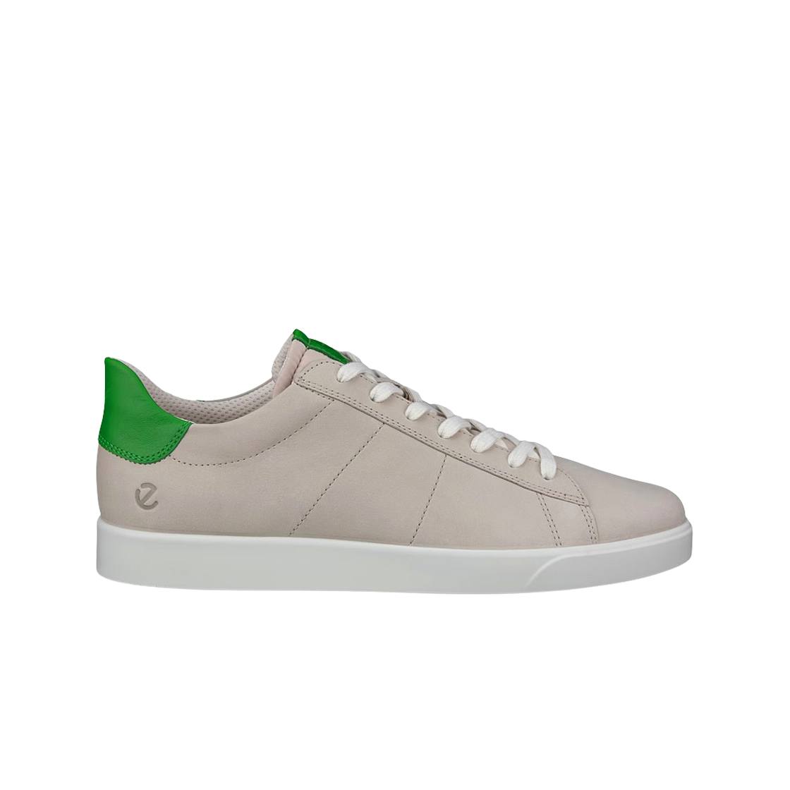 에코 스트리트 라이트 레아 누벅 트레이너 스니커즈 그레이(Ecco Street Lite Lea Nubuck Trainer Sneaker Grey) - 1