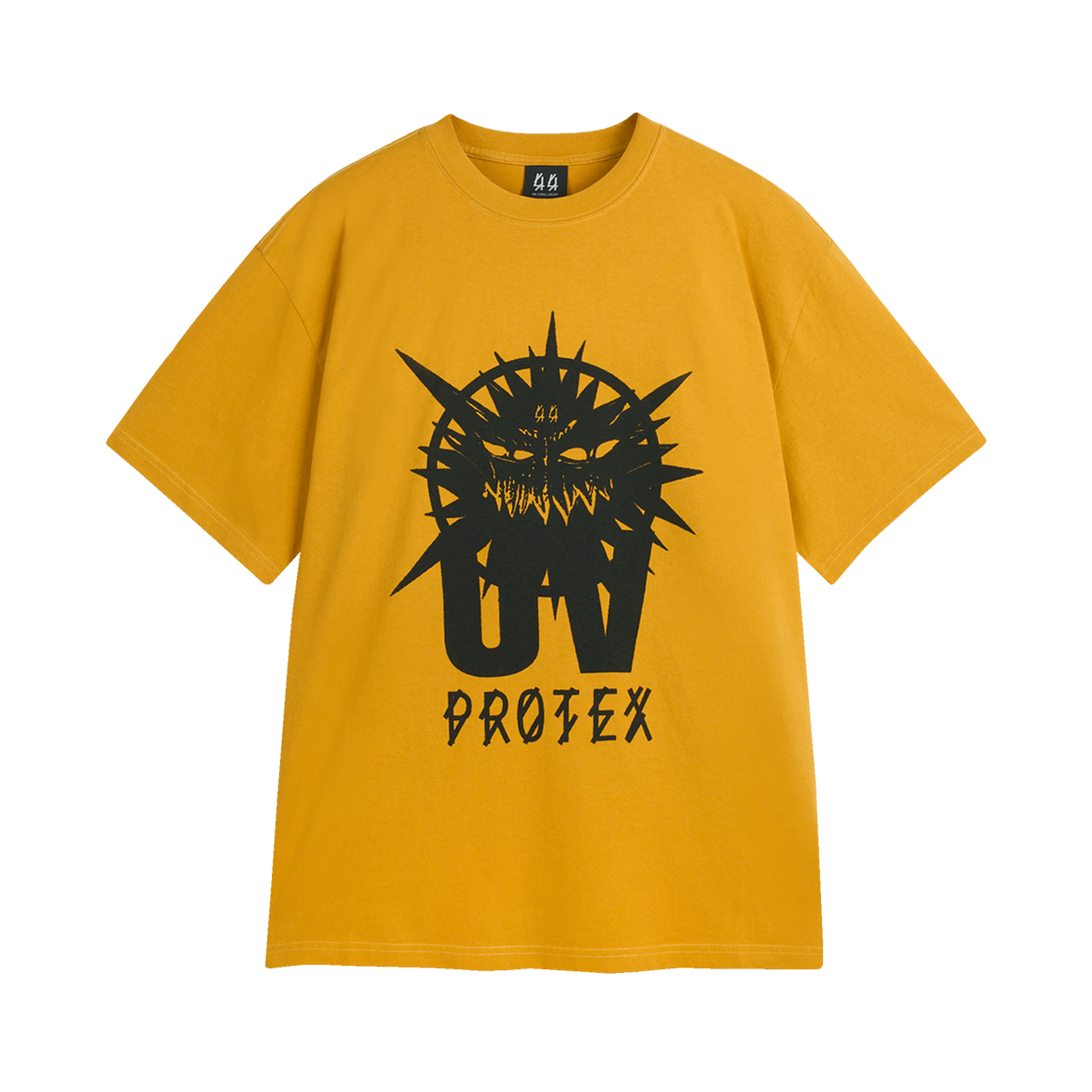 KM5BTSSFL08YL 44 Label Group UV Tee Yellow UVprotex Black - 25SS