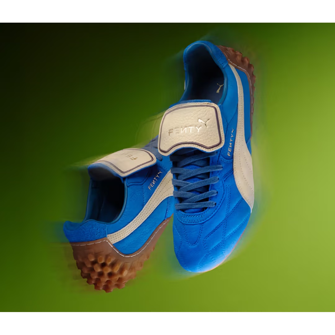 Puma x Fenty Avanti LS Stitched Lime Sheen Pumpkin Pie, Puma x Fenty Avanti LS Stitched Pumpkin Pie Pinktastic 착용 스타일 - 2