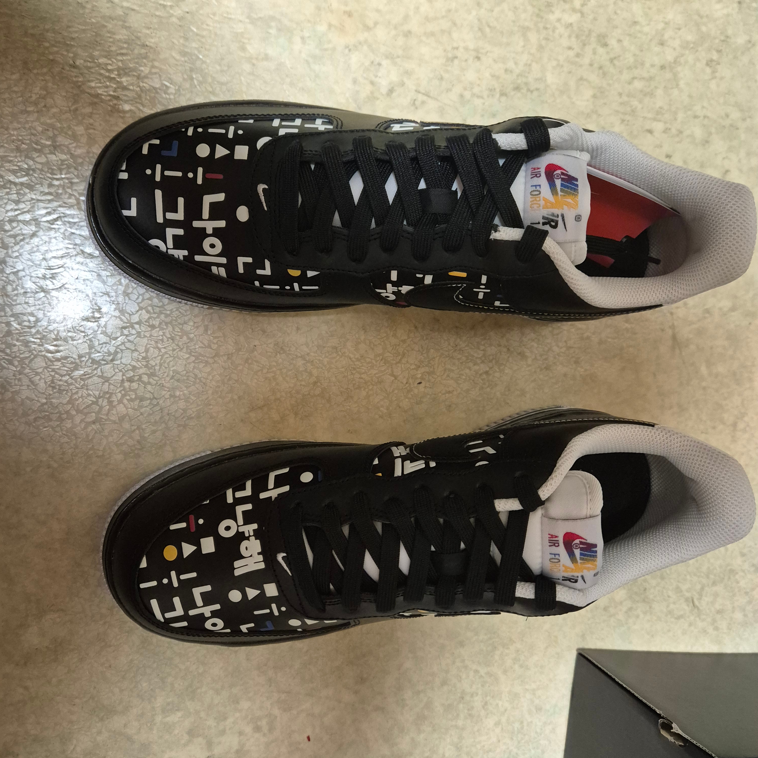 Nike Air Force 1 '07 LV8 Hangul Day 착용 스타일
