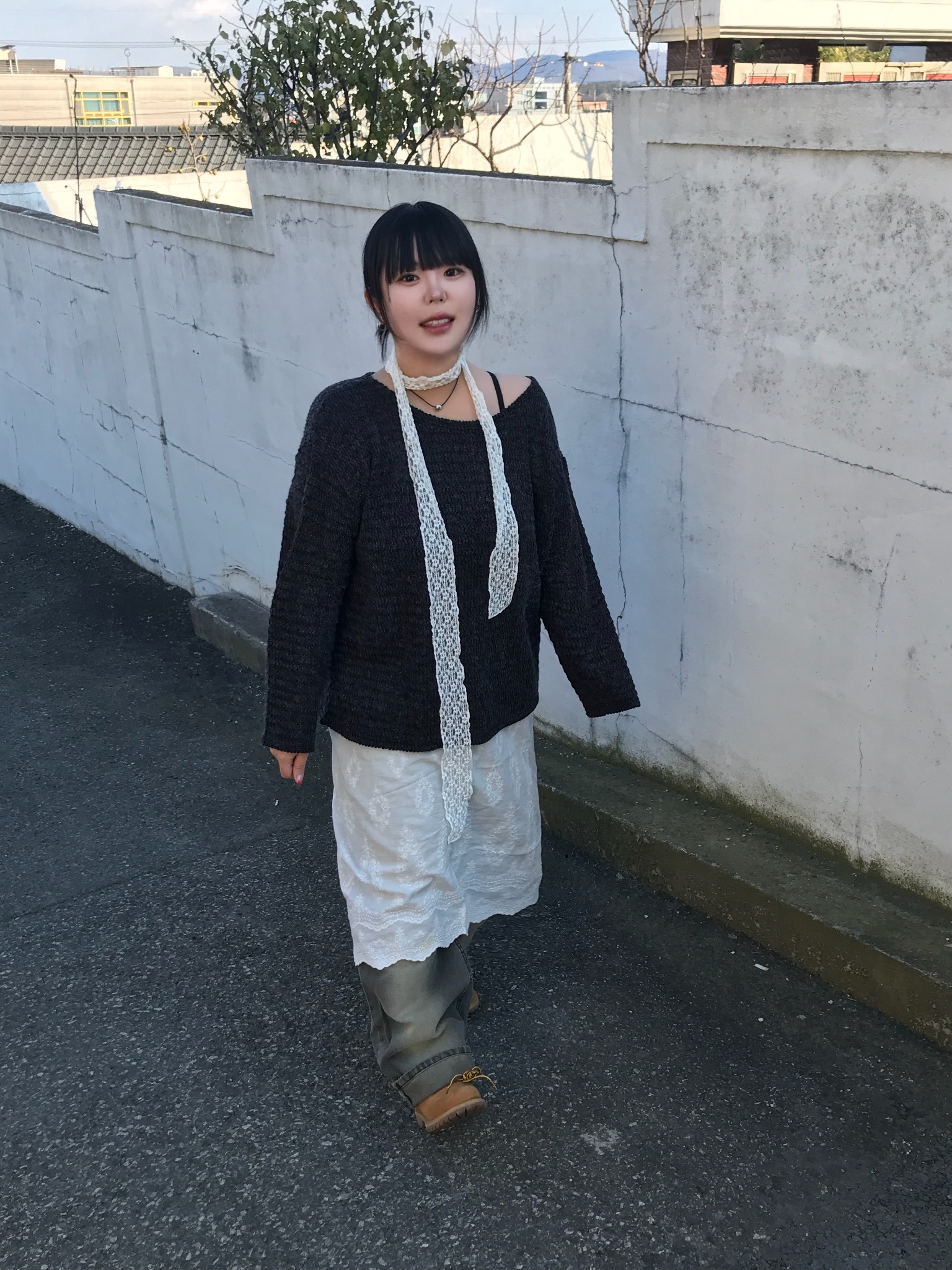 Timberland Premium 6 inch Waterproof Boot Wheat Nubuck - Wide, Timberland Premium 6 inch Waterproof Boot Wheat Nubuck - Medium 착용 스타일 - 2