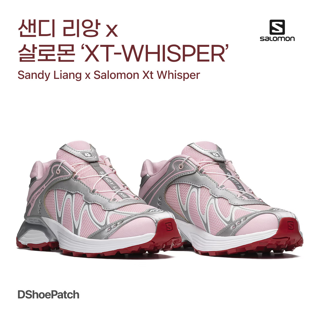 Salomon x Sandy Liang XT-Whisper Fairy Tale Silver 착용 스타일 - 1