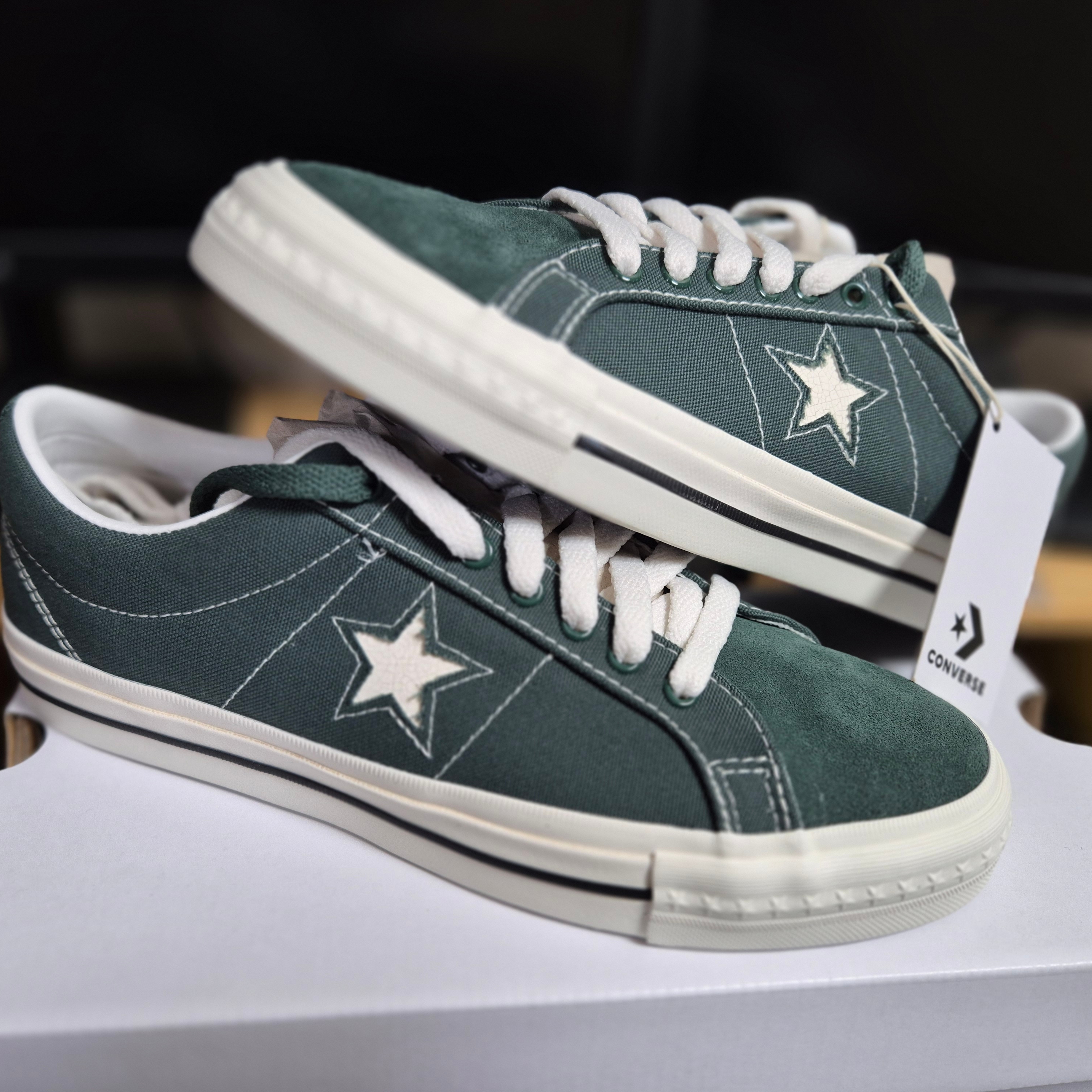 Converse x Thisisneverthat One Star Pro Trekking Green 착용 스타일