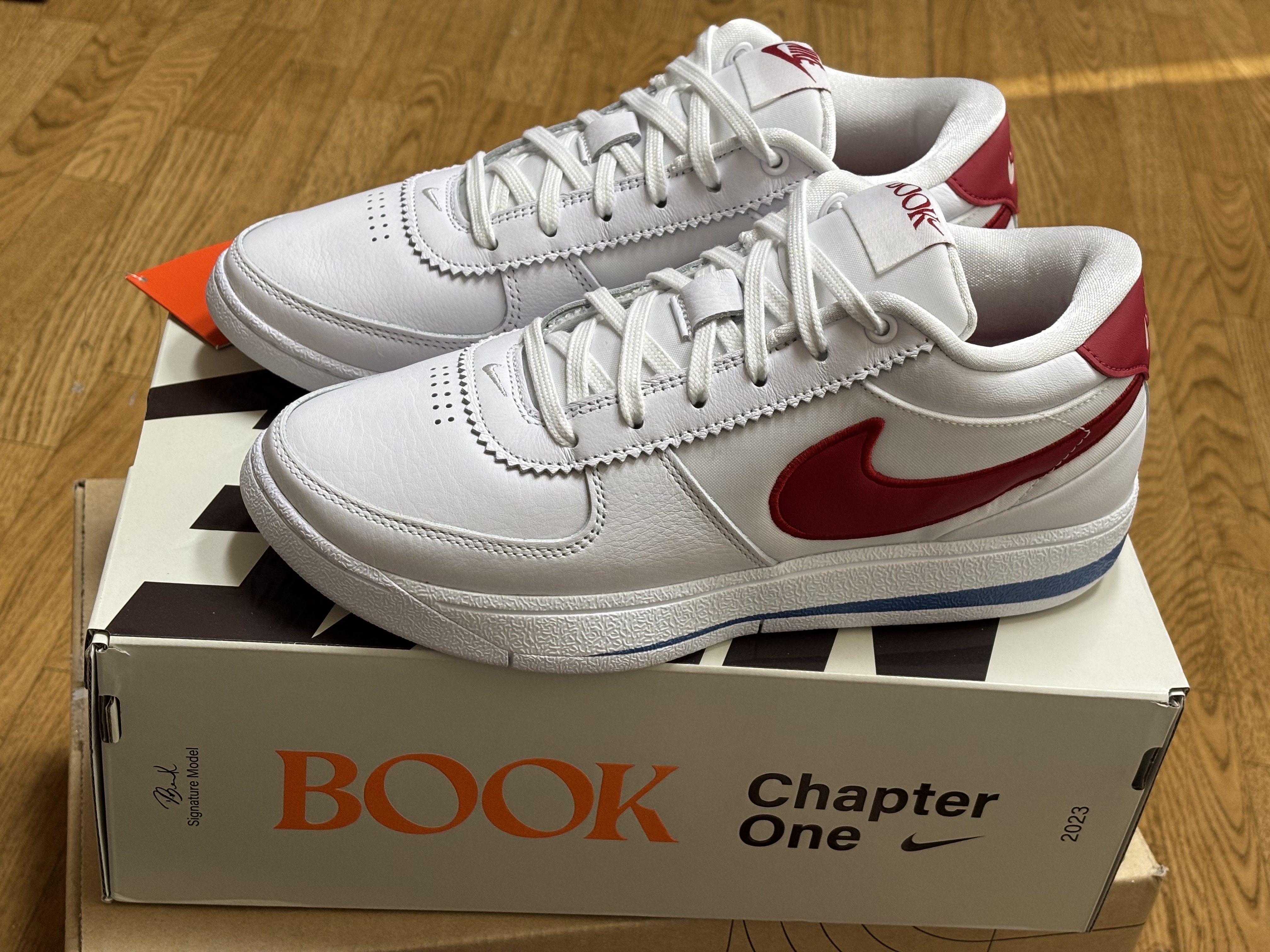 Nike Book 1 Forrest Gump 착용 스타일 - 1