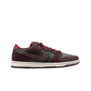 Nike x Riot Skateshop SB Dunk Low Pro Mahogany and Team Red