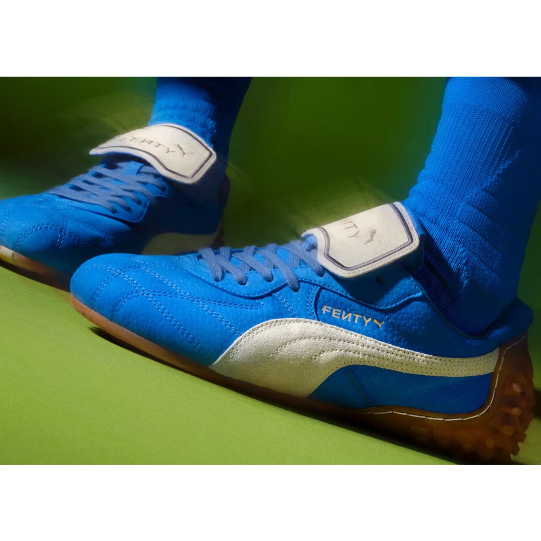 Puma x Fenty Avanti LS Stitched Lime Sheen Pumpkin Pie, Puma x Fenty Avanti LS Stitched Pumpkin Pie Pinktastic 착용 스타일 - 5