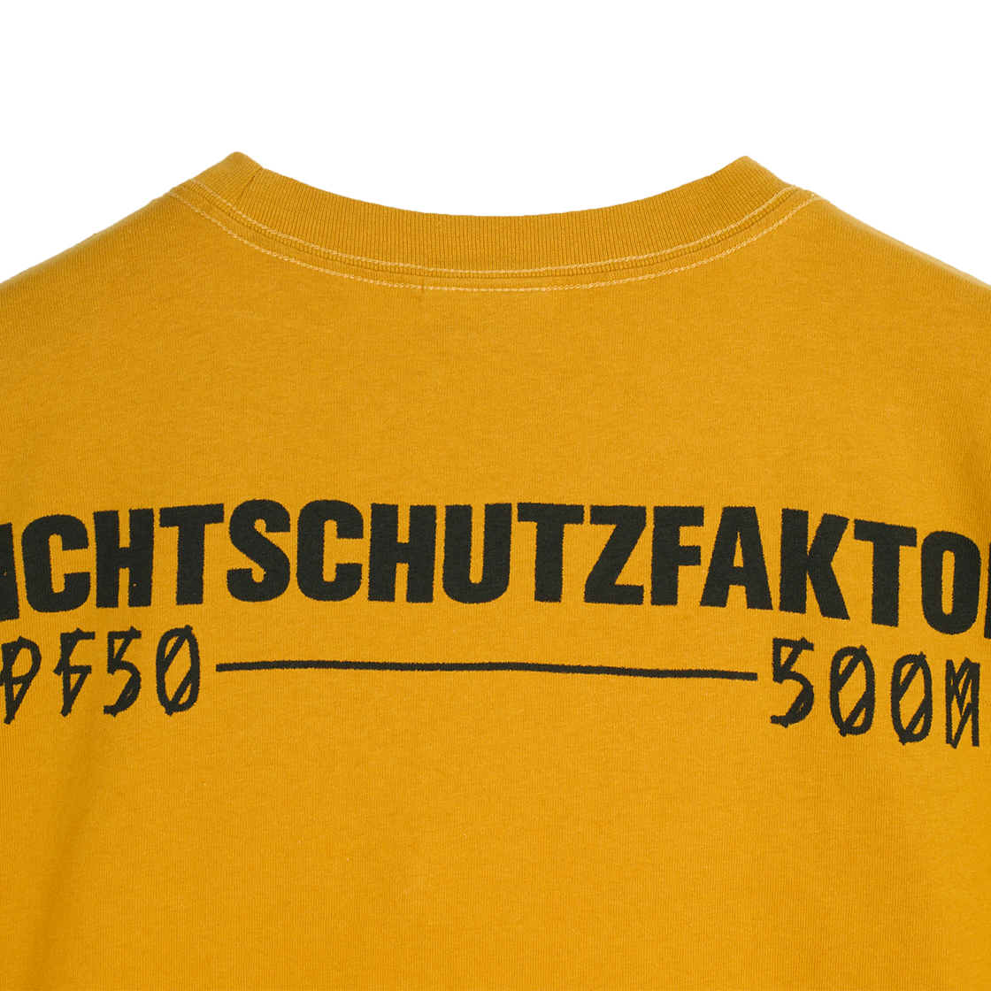 44 레이블 그룹 UV 티 옐로우 UV프로텍스 블랙 - 25SS(44 Label Group UV Tee Yellow UVprotex Black - 25SS) - 6