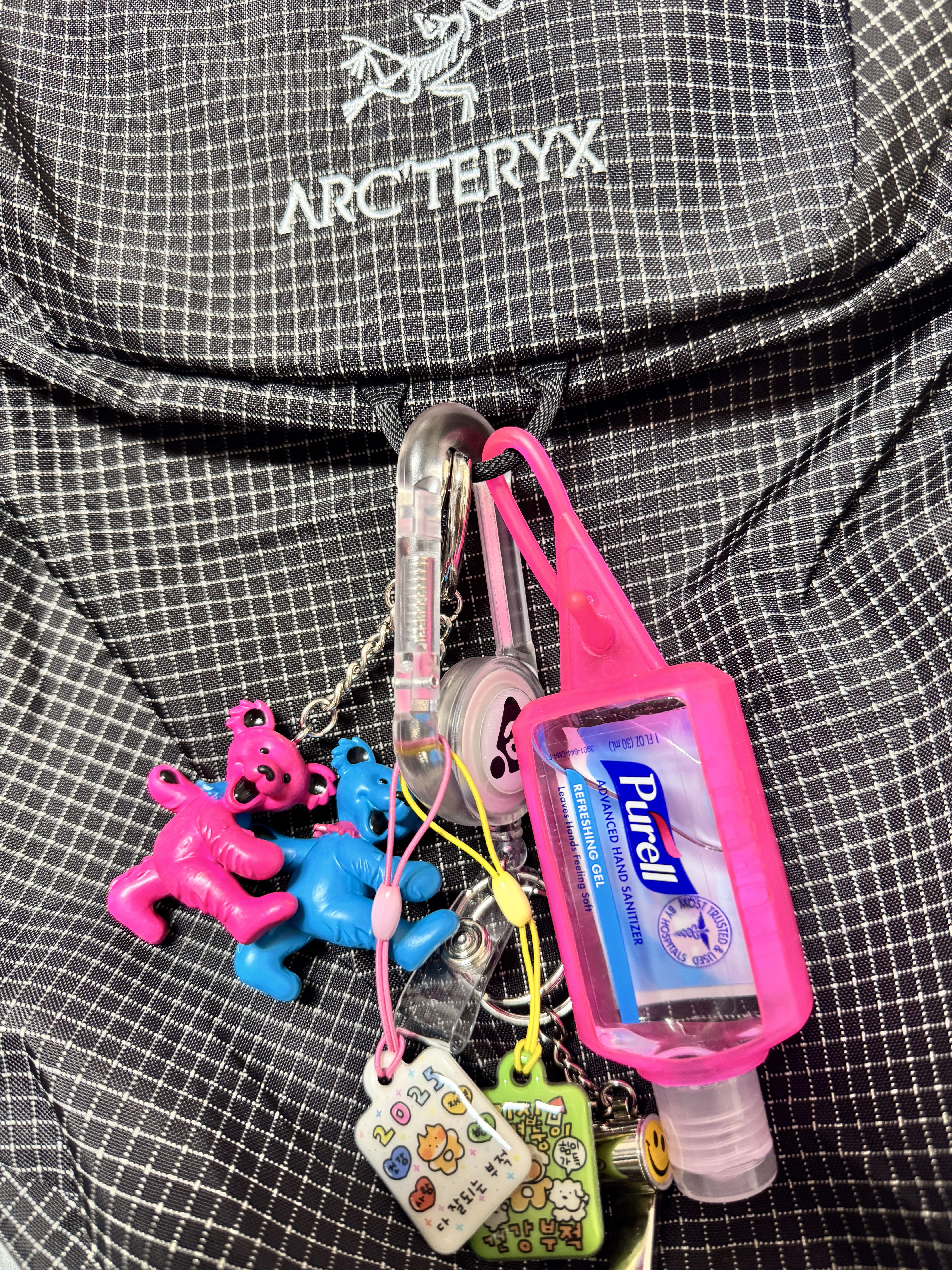 Arc'teryx Konseal 15 Backpack Black 착용 스타일