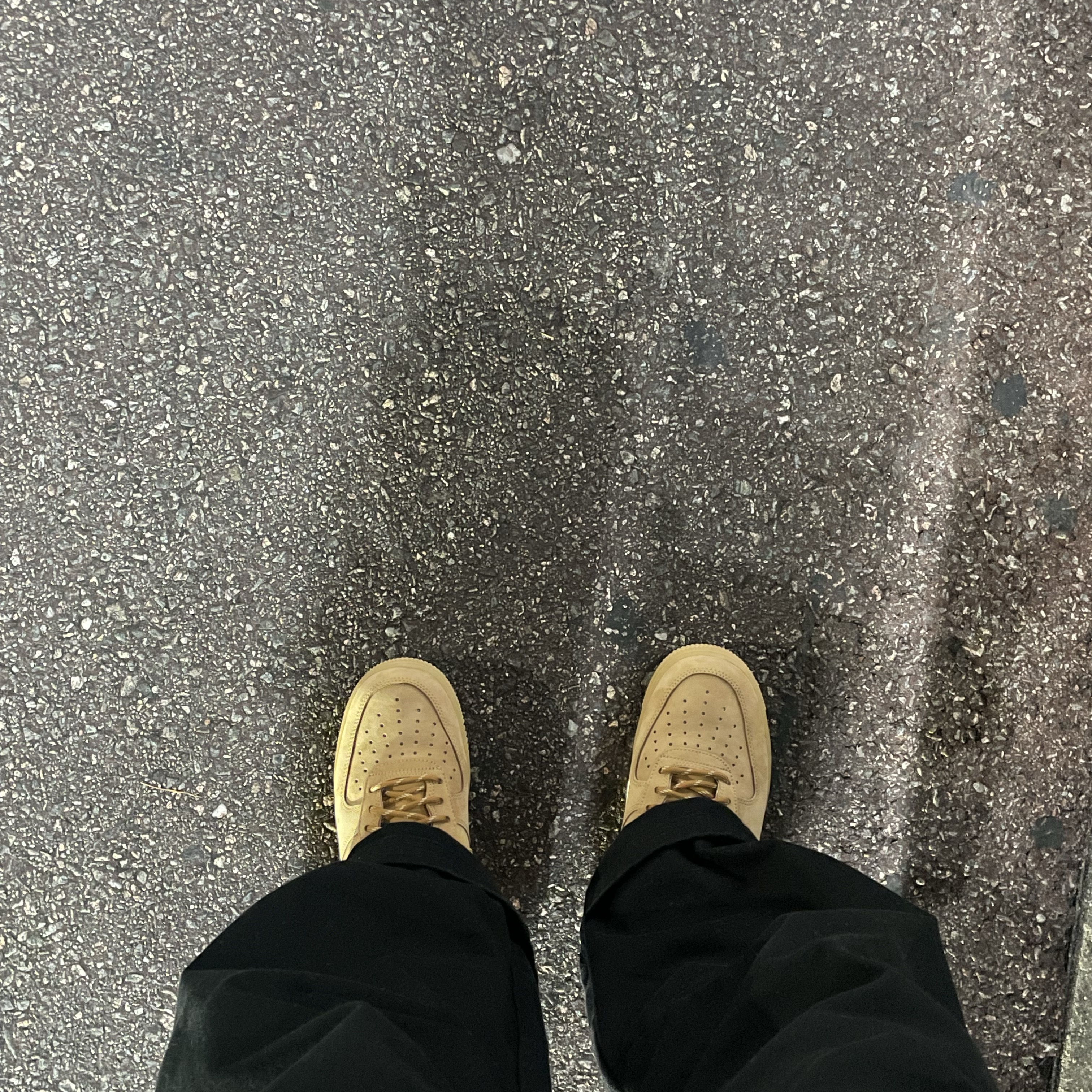 Nike Air Force 1 '07 WB Flax 착용 스타일
