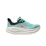 (W) Hoka Bondi 9 Blue Spark Mint Fluorite - Wide