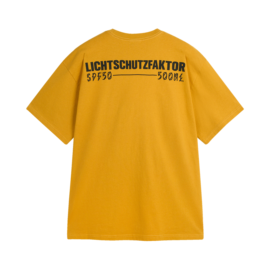 44 레이블 그룹 UV 티 옐로우 UV프로텍스 블랙 - 25SS(44 Label Group UV Tee Yellow UVprotex Black - 25SS) - 2