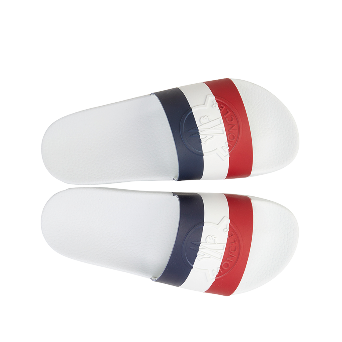 몽클레르 바실 슬라이드 화이트 - 24SS(Moncler Basile Slides White - 24SS) - 2