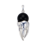 Teeth Necklace Onyx