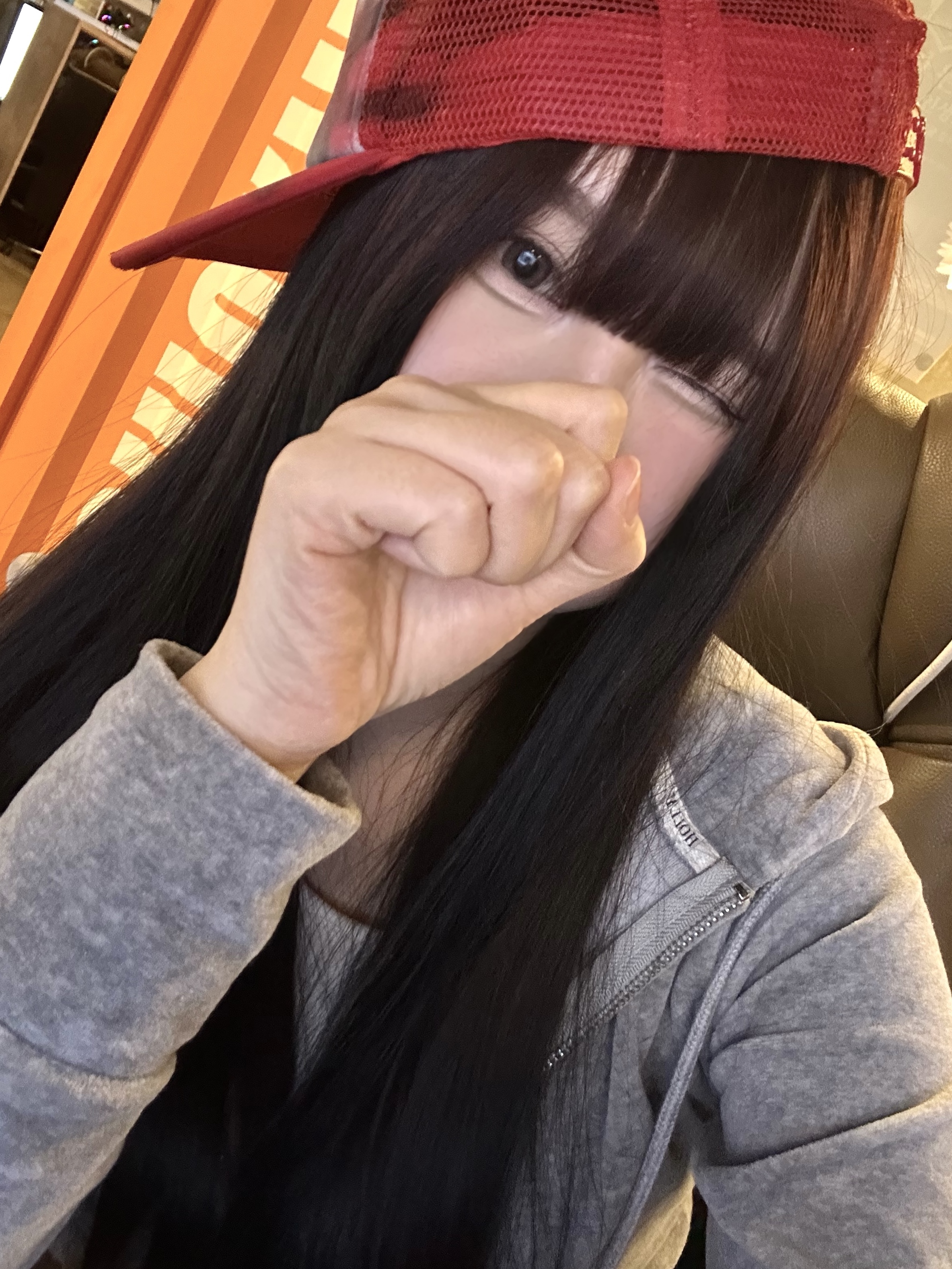 (W) The North Face White Label Novelty Nuptse Down Jacket Black 착용 스타일 - 1