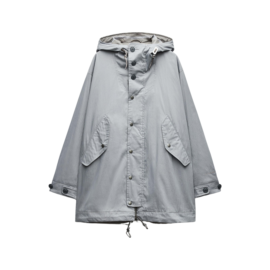 W) 자라 x 앤드 원더 후드 파카 오렌지 | Zara | KREAM