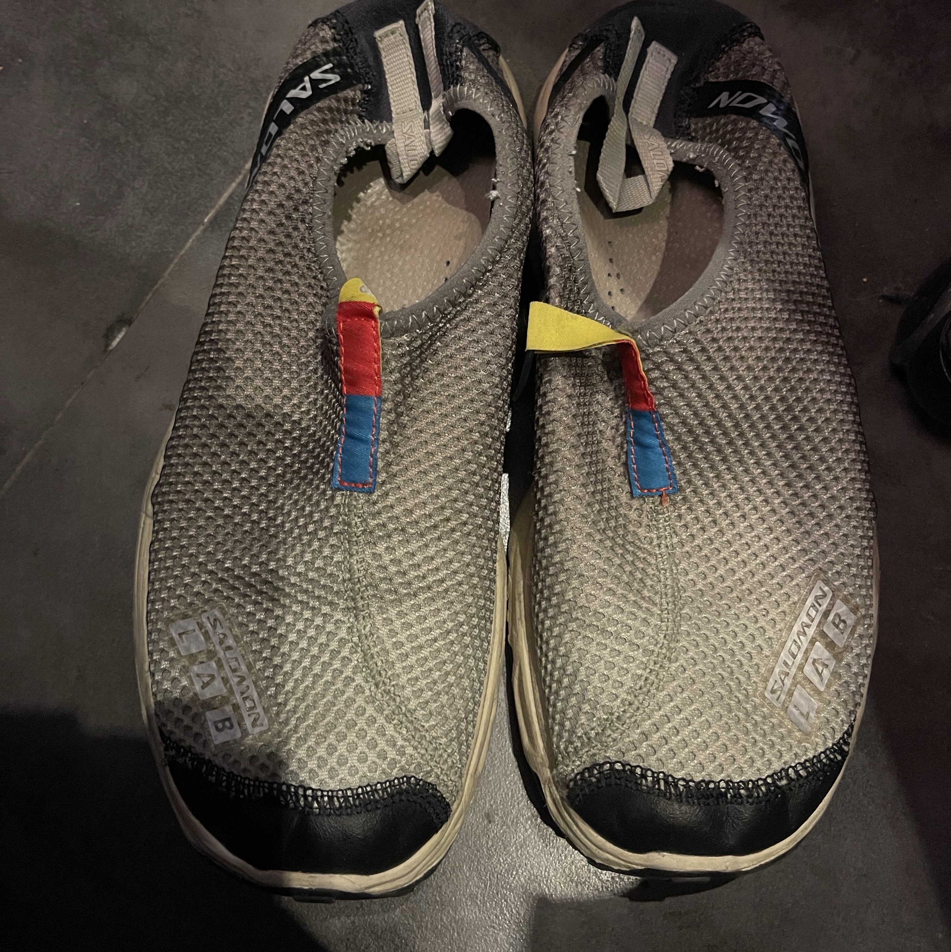 Salomon RX Moc 3.0 Pewter Desert 착용 스타일