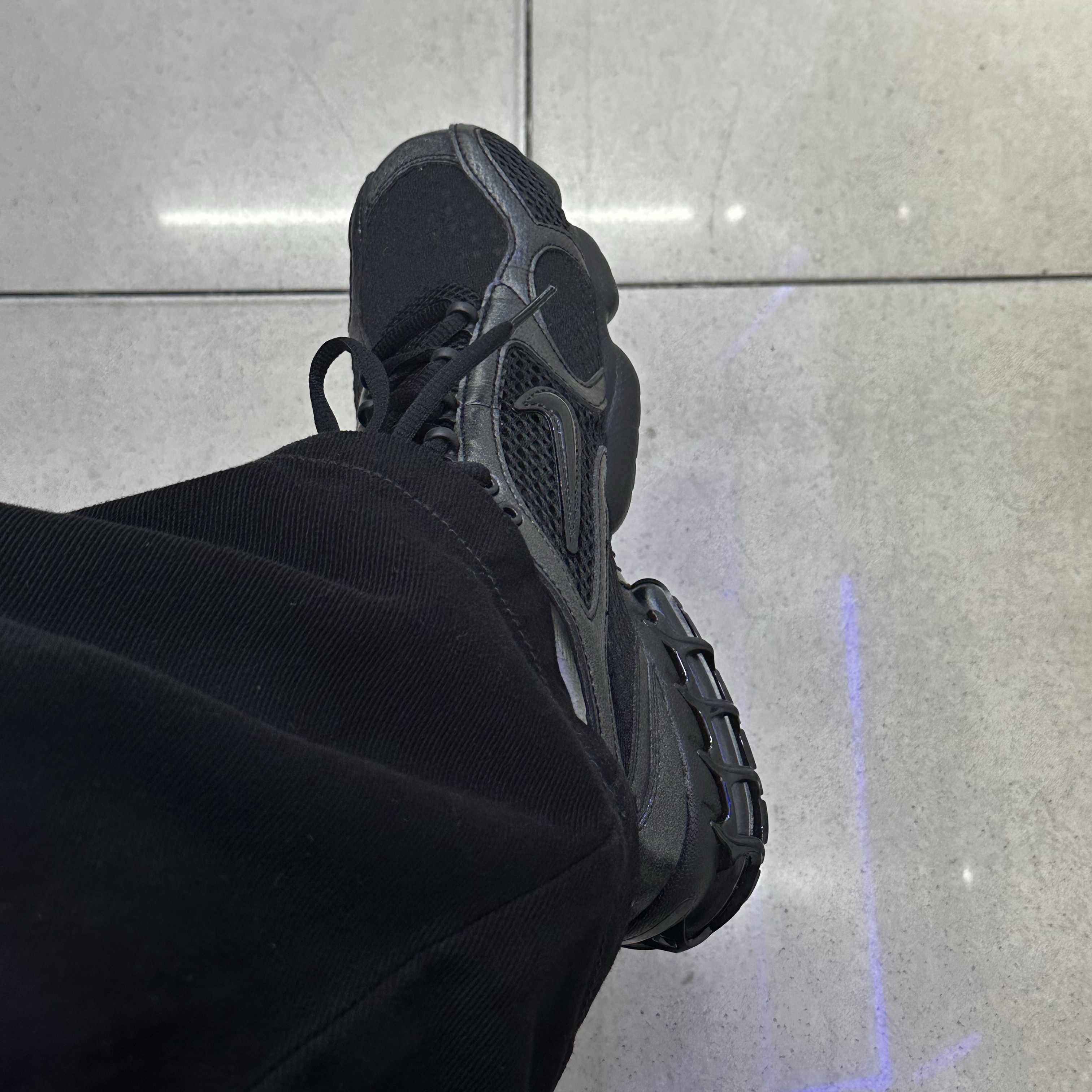 Nike Air Zoom Spiridon Cage 2 Black Anthracite 착용 스타일