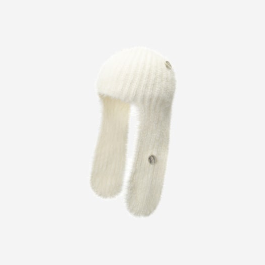 GT24WINTER14 IV The Greatest Button Muffler Beanie Ivory