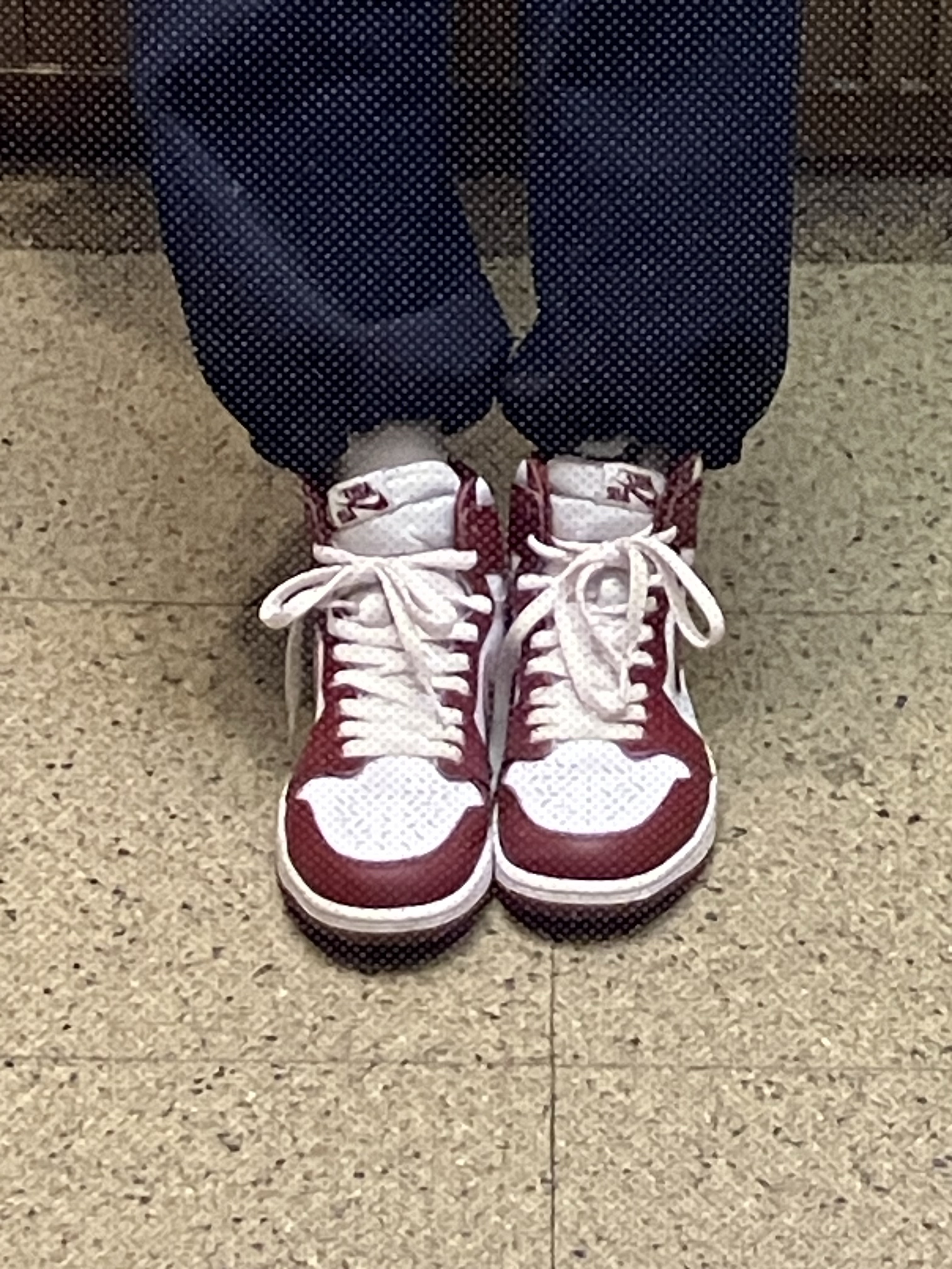 Jordan 1 Retro High OG Artisanal Red 착용 스타일 - 1