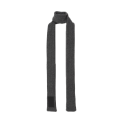 SLOW RECORD HOUSE 2Way Knit Muffler Charcoal