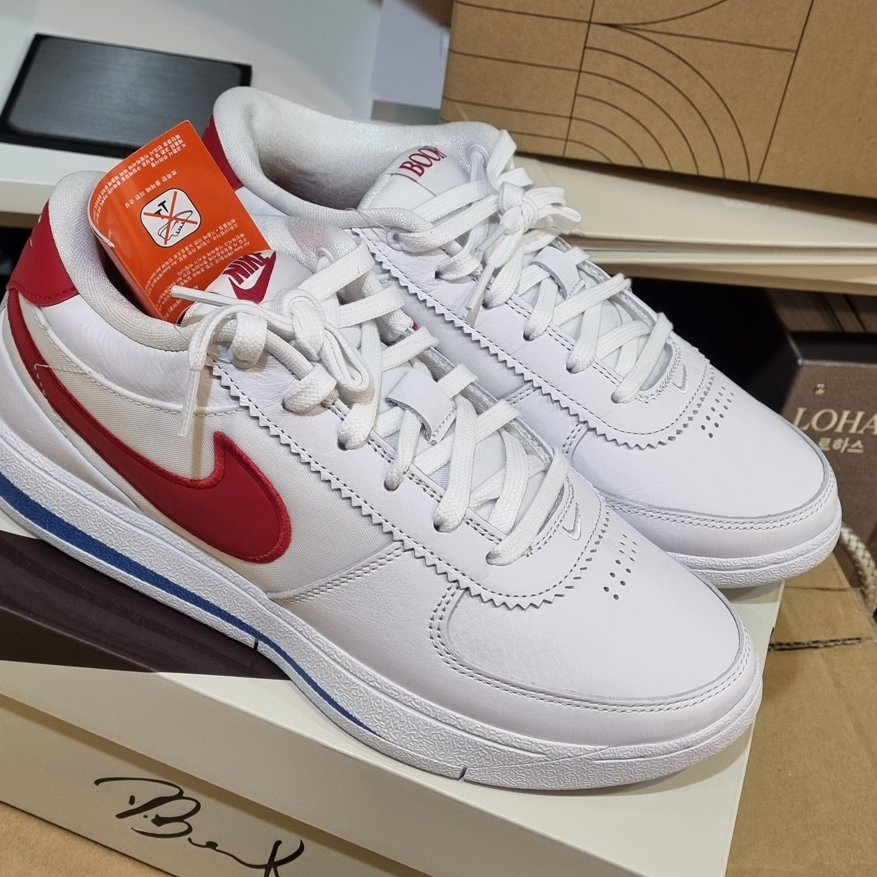 Nike Book 1 Forrest Gump 착용 스타일 - 2