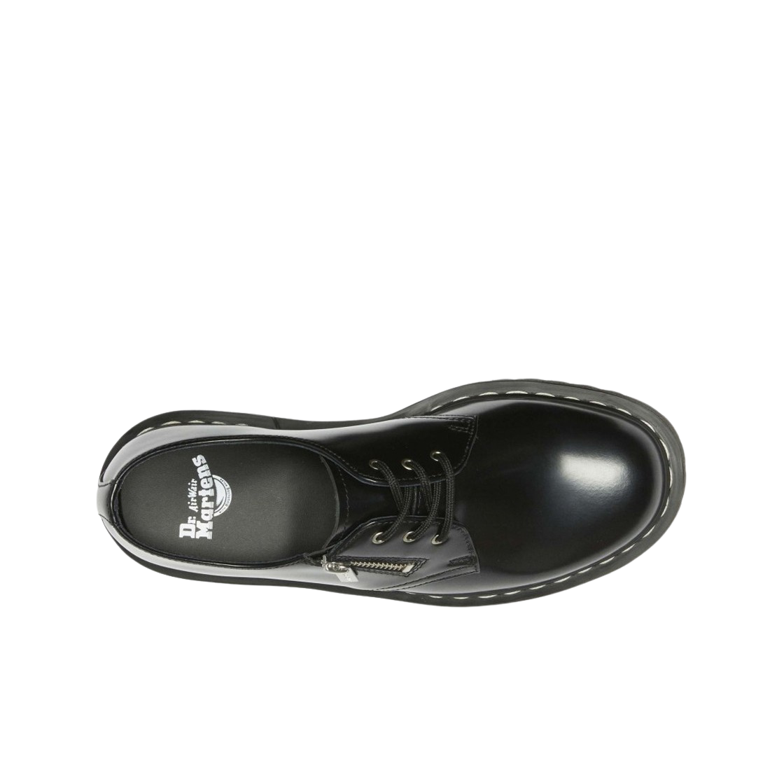 닥터마틴 1461 집 벡스 화이트 스티치 3 홀 블랙(Dr. Martens 1461 Zip Bex White Stitch 3 Hole Black) - 2