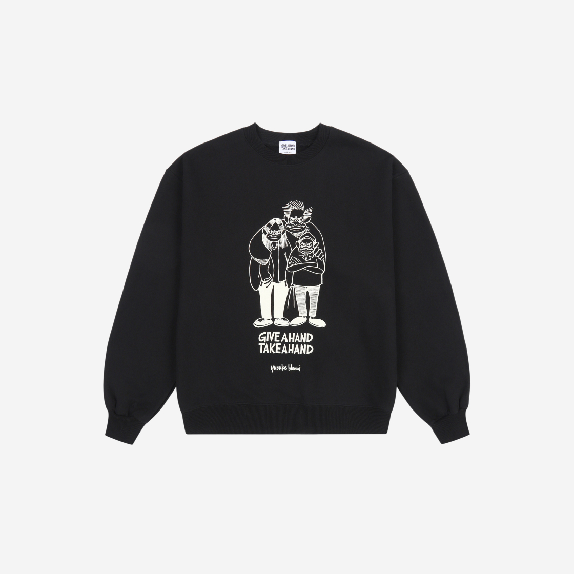 YKHNMD03 [예약 배송] GHTH Sweatshirt Black