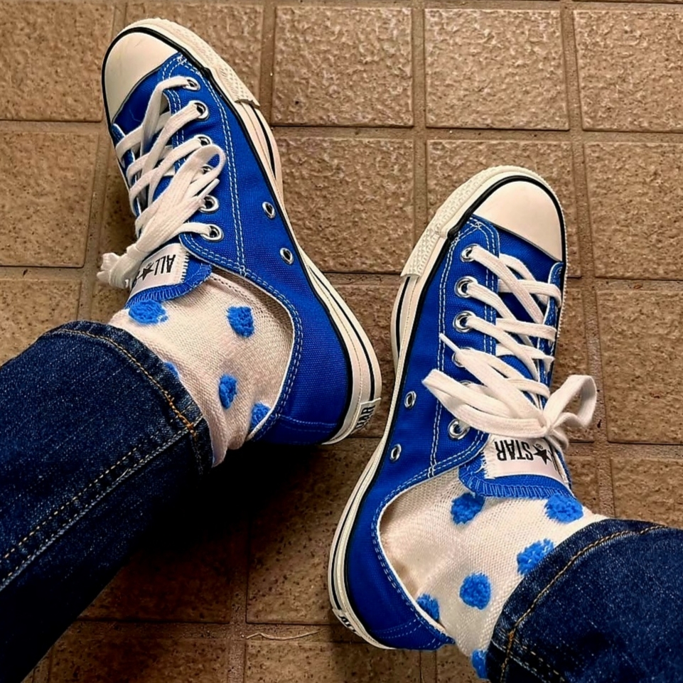Converse Chuck Taylor All Star Seasonal Color Snorkel Blue 착용 스타일