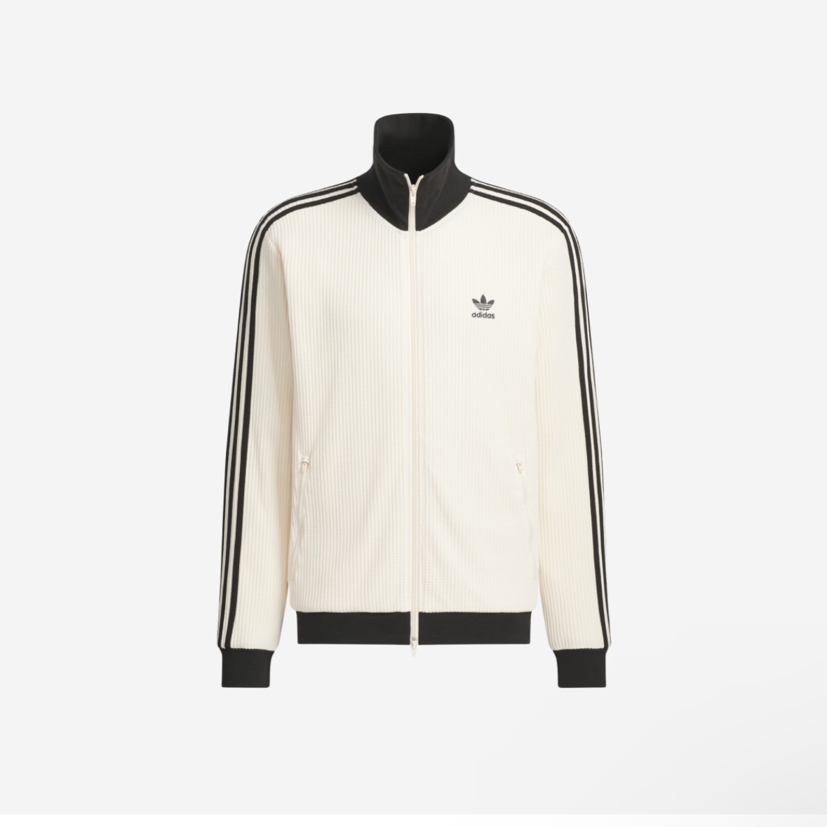 Adidas Waffle Beckenbauer Track Top Wonder White - KR Sizing 착용 스타일