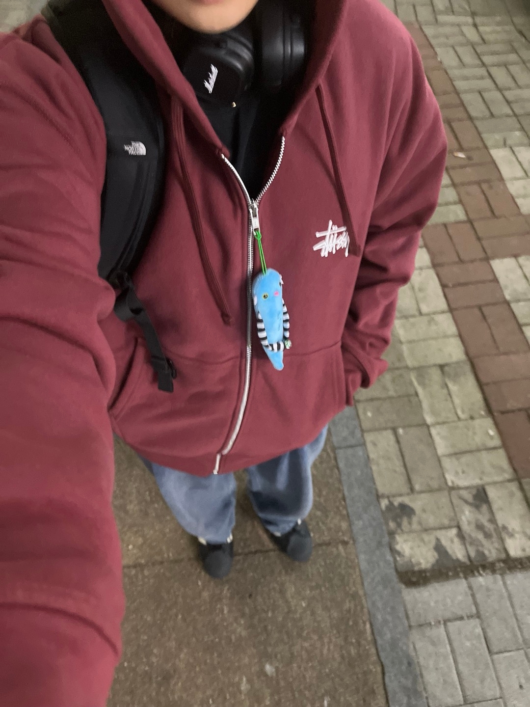 Stussy Basic Stussy Zip Hoodie Oxblood 2024, Adidas Superstar 80s Tany Night Indigo Off White ์ฐฉ์ฉ ์คํ์ผ - 1