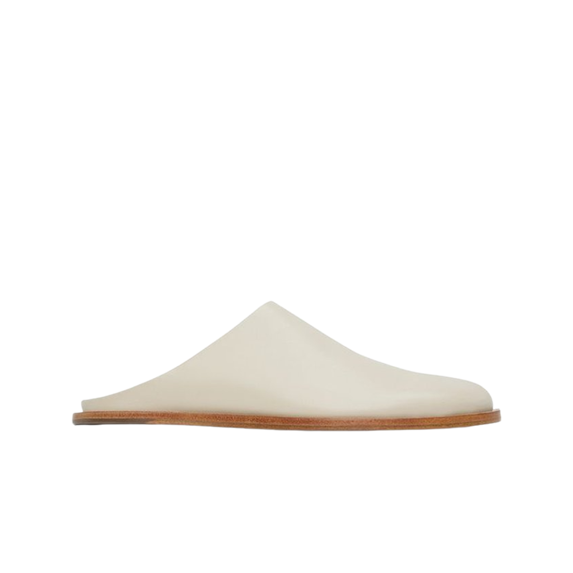 (W) 스튜디오 니콜슨 뮬 슬리퍼 버치((W) Studio Nicholson Mule Slipper Birch)