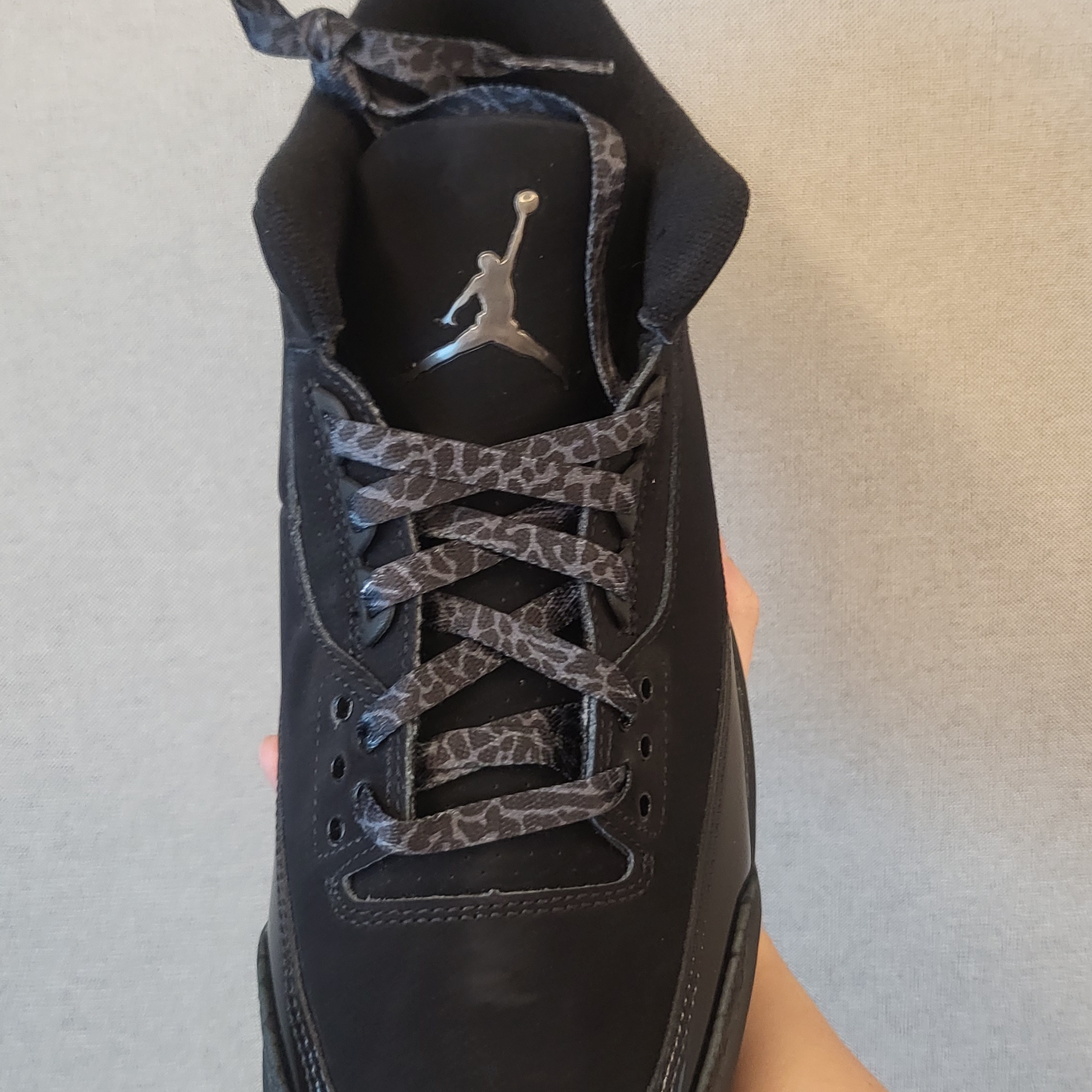 Jordan 3 Retro Black Cat 2025 착용 스타일 - 2