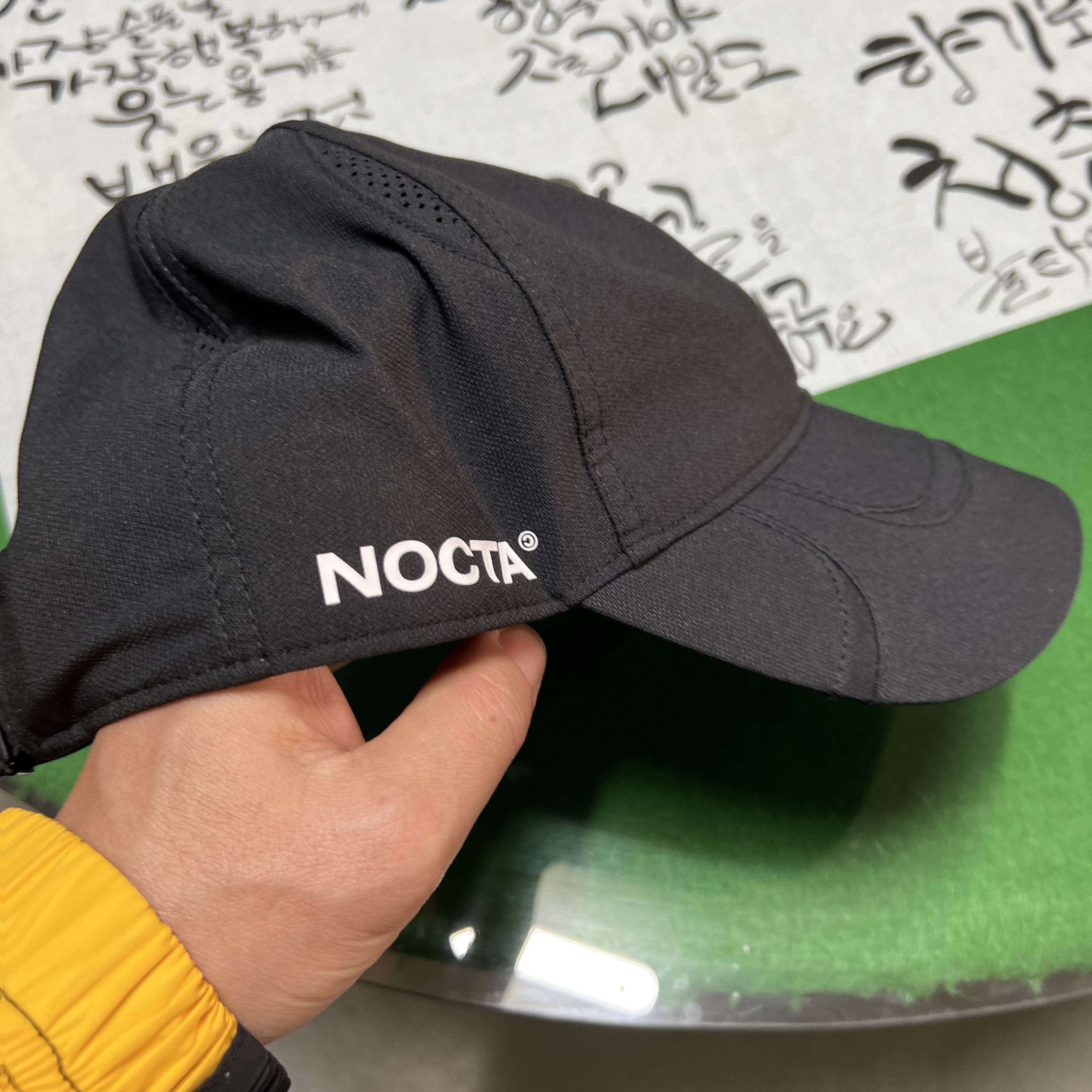 Nike x Drake Nocta Club Cap Black 착용 스타일 - 4