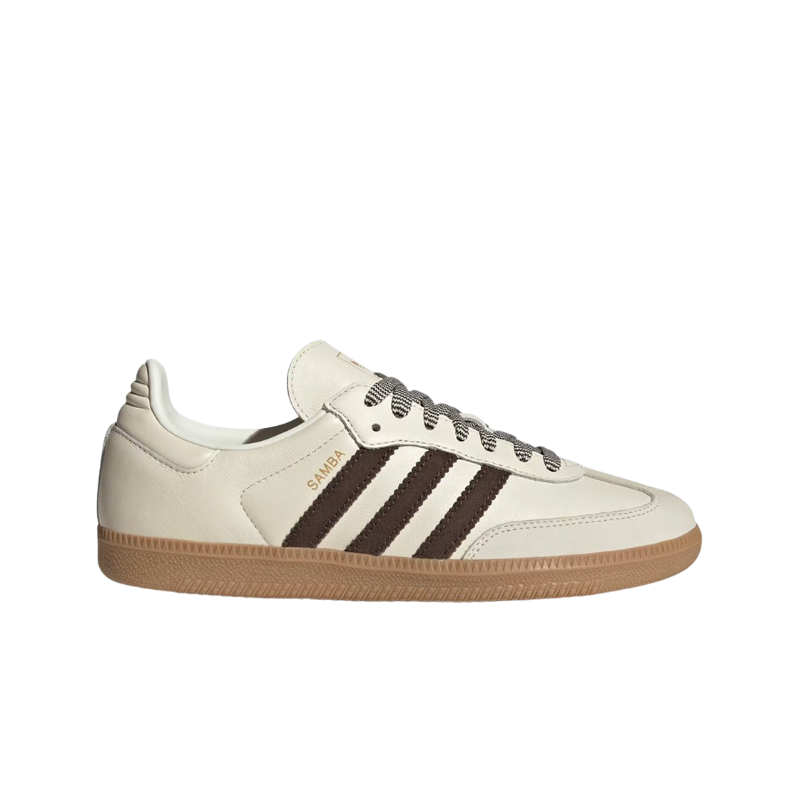 (W) 아디다스 삼바 OG 오프 화이트 다크 브라운((W) Adidas Samba OG Off White Dark Brown)
