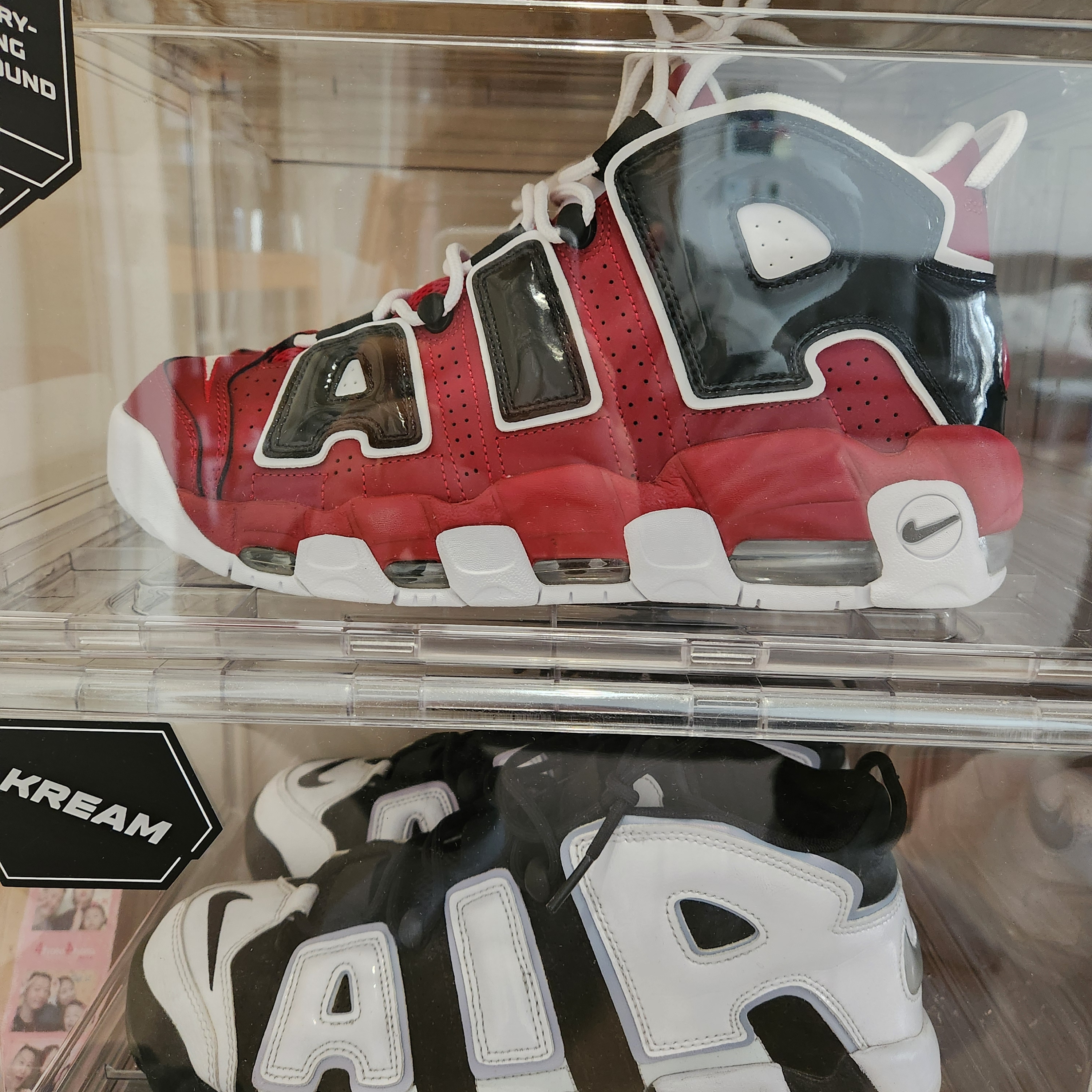 Nike Air More Uptempo 96 Bulls 2021, Nike Air More Uptempo 96 Cobalt Bliss 착용 스타일 - 1