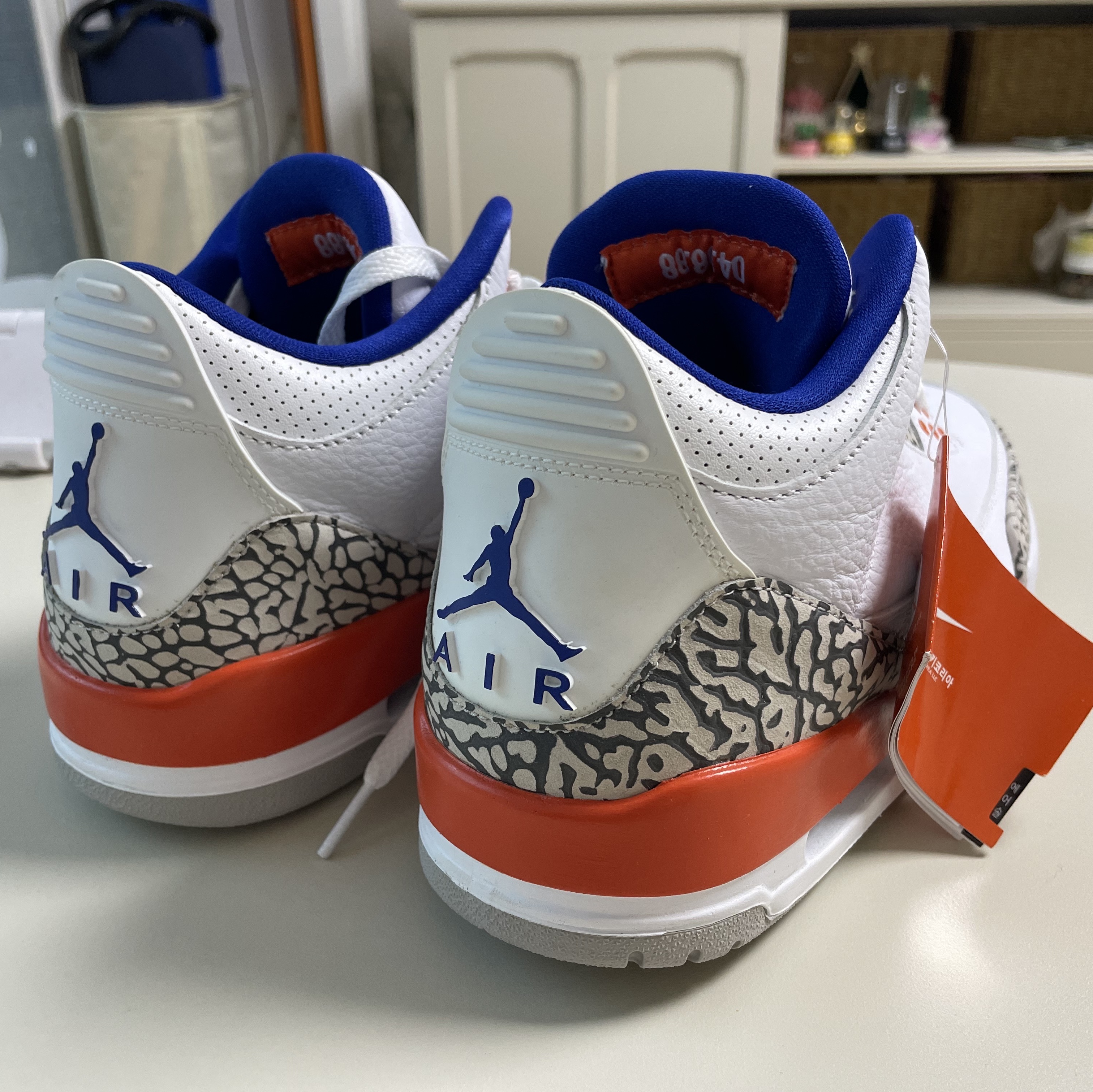 Jordan 3 Retro Knicks 착용 스타일 - 3
